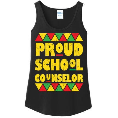 Proud School Counselor Ladies Essential Tank