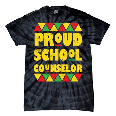 Proud School Counselor Tie-Dye T-Shirt