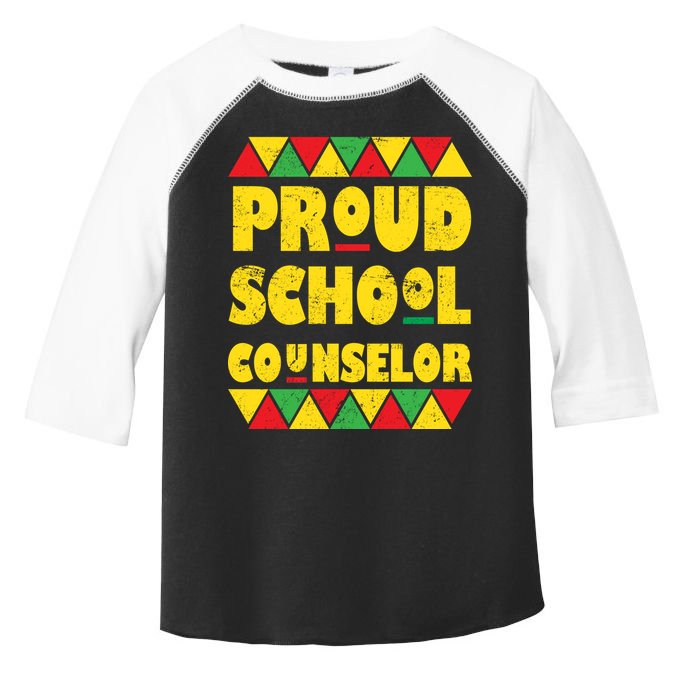 Proud School Counselor Toddler Fine Jersey T-Shirt