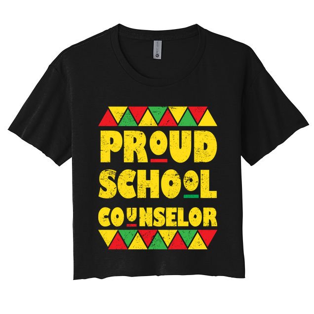 Proud School Counselor Crop Top