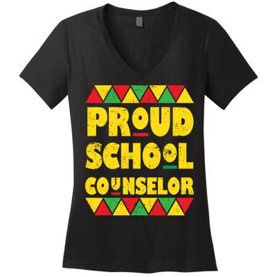 Proud School Counselor Women's V-Neck T-Shirt