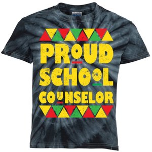 Proud School Counselor Kids Tie-Dye T-Shirt