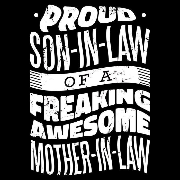 Proud Son-In-Law Of A Freaking Awesome Mother In Law USA-Made Doggie Bandana