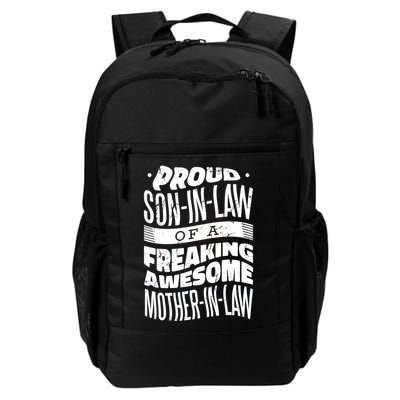 Proud Son-In-Law Of A Freaking Awesome Mother In Law Backpack