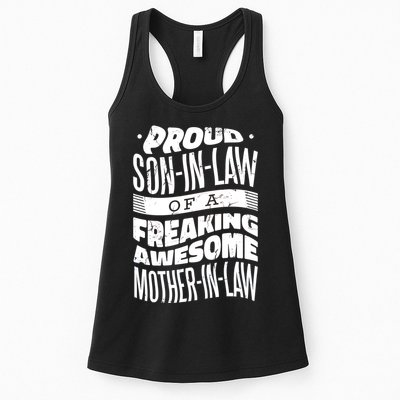 Proud Son-In-Law Of A Freaking Awesome Mother In Law Womens Tank Top