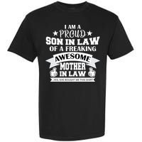 Proud Son In Law Of An Awesome Mother in Law Garment-Dyed Heavyweight T-Shirt