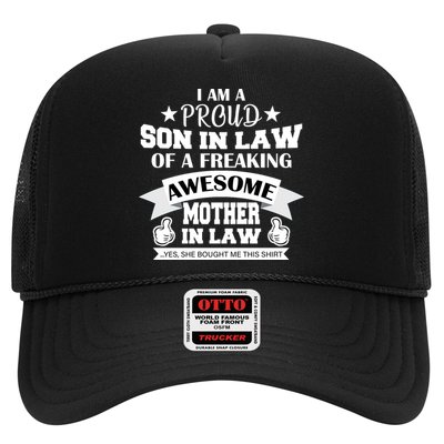 Proud Son In Law Of An Awesome Mother in Law Trucker Hat