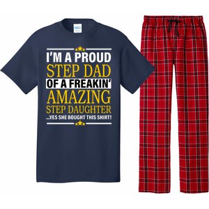 Proud Step Dad Of An Amazing Step Daughter Pajama Set