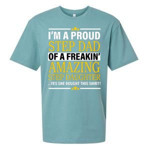 Proud Step Dad Of An Amazing Step Daughter Sueded Cloud Jersey T-Shirt