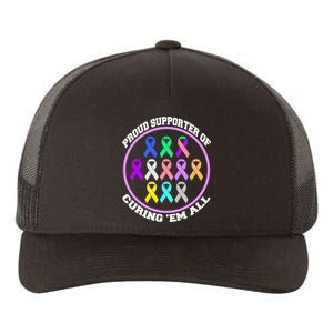 Proud Supporter Of Curing Them All Yupoong Adult 5-Panel Trucker Hat