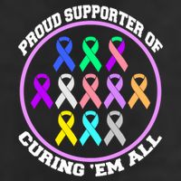 Proud Supporter Of Curing Them All Tumbler