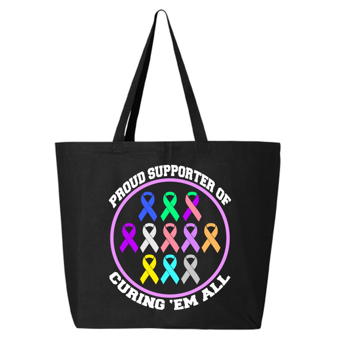 Proud Supporter Of Curing Them All 25L Jumbo Tote