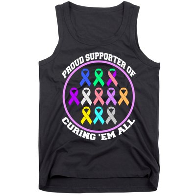Proud Supporter Of Curing Them All Tank Top