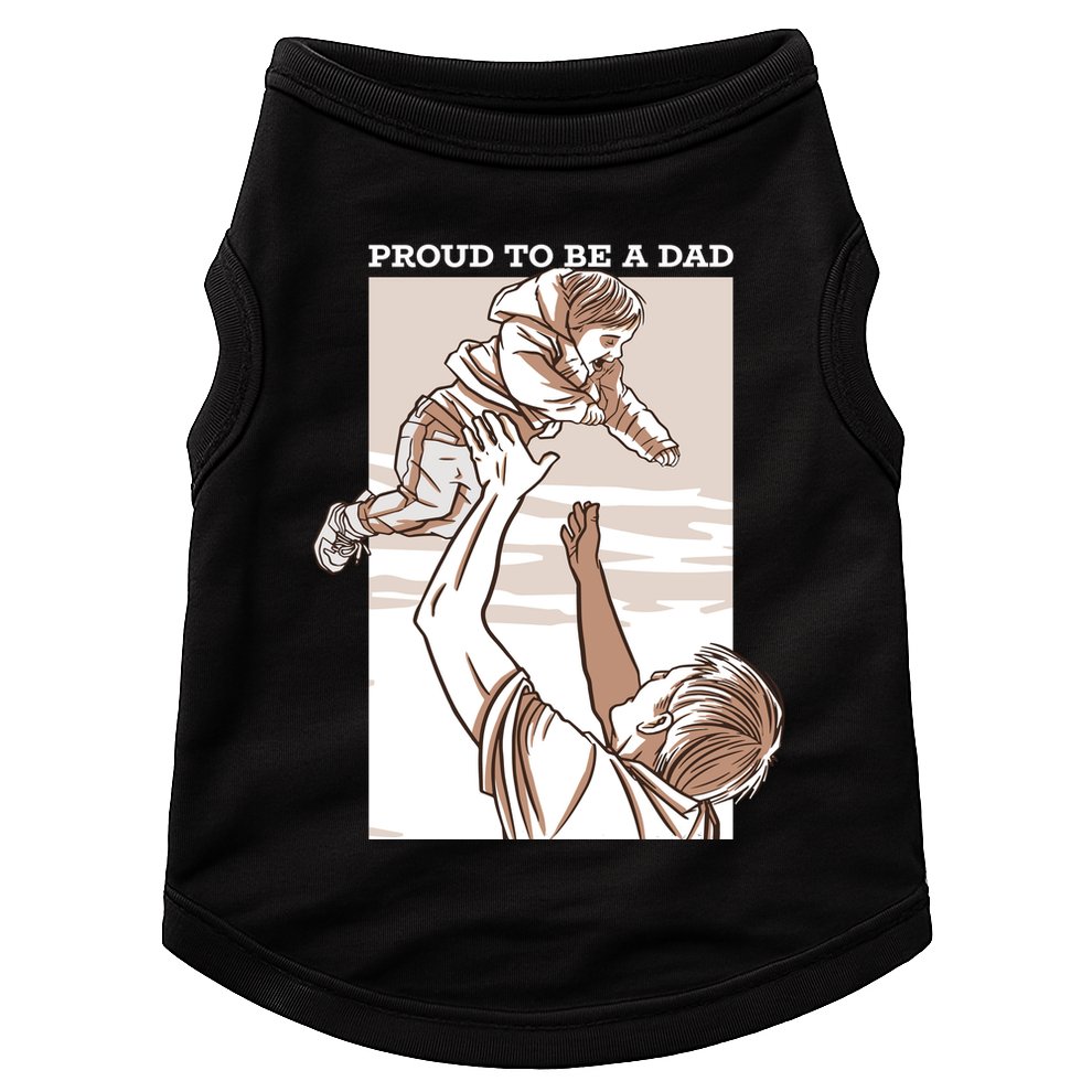 Proud To Be A Dad Doggie Tank