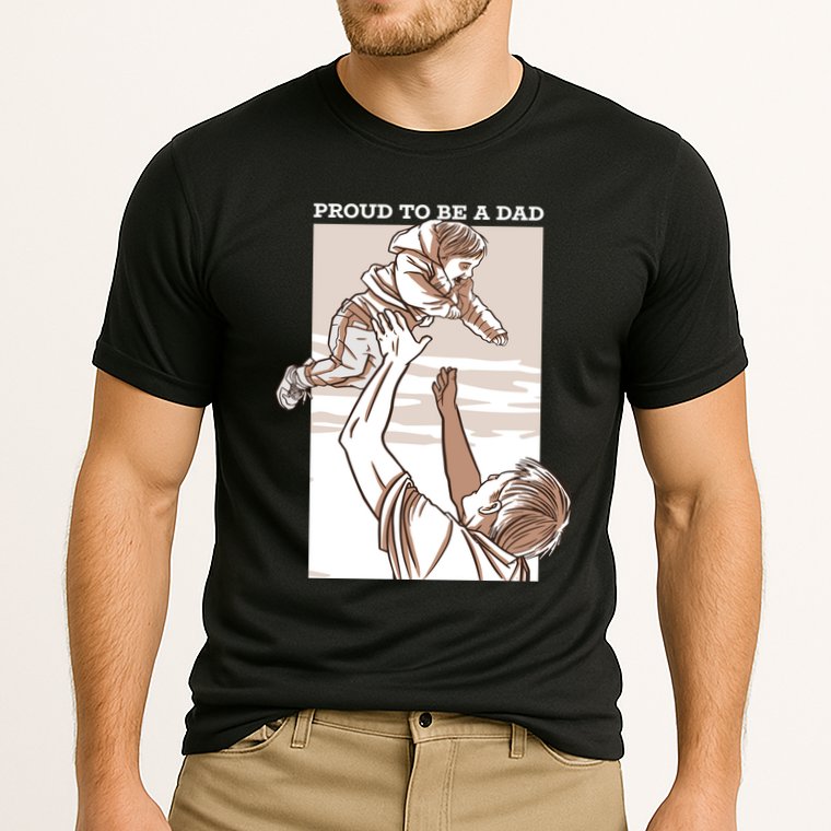 Proud To Be A Dad Performance Shirt