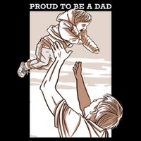 Proud To Be A Dad Cooling Performance Long Sleeve Crew