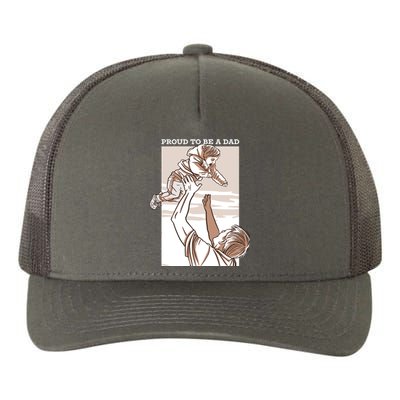 Proud To Be A Dad Yupoong Adult 5-Panel Trucker Hat