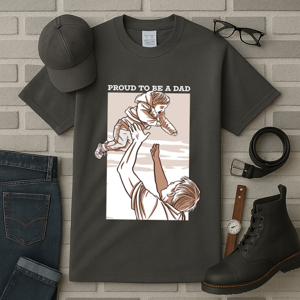 Proud To Be A Dad Tall T-Shirt