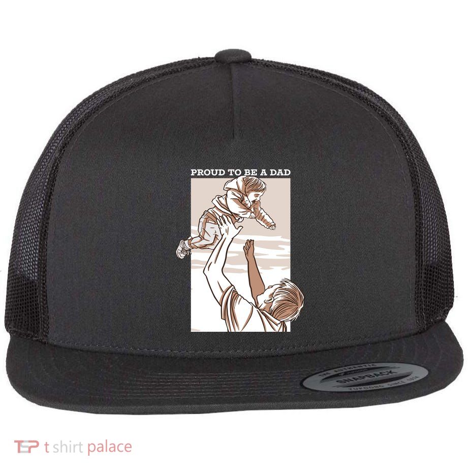 Proud To Be A Dad Flatbill Hat