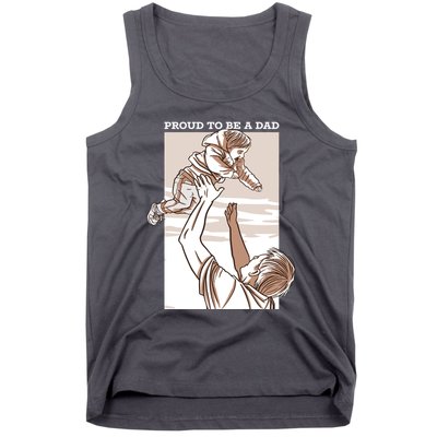 Proud To Be A Dad Tank Top