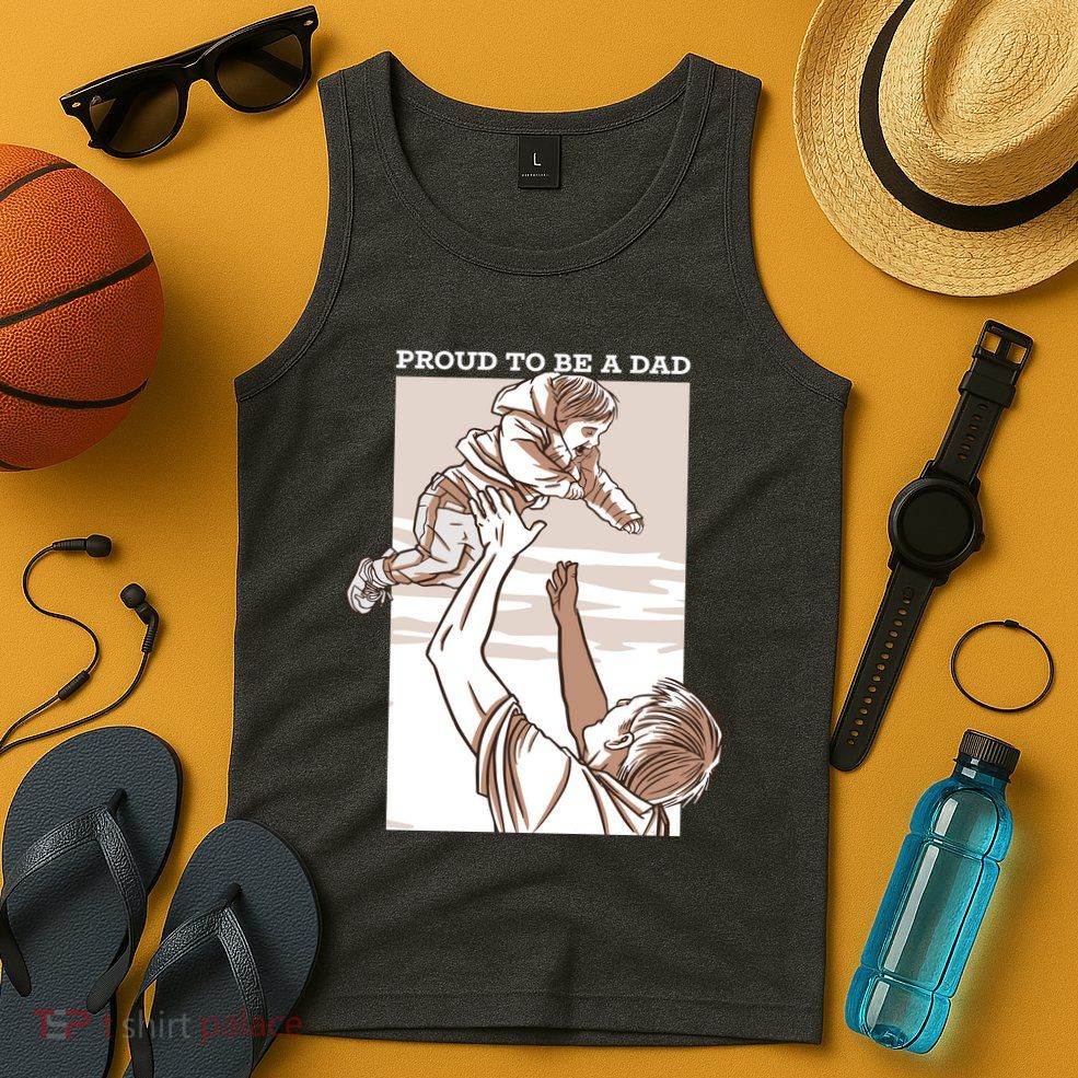 Proud To Be A Dad Tank Top