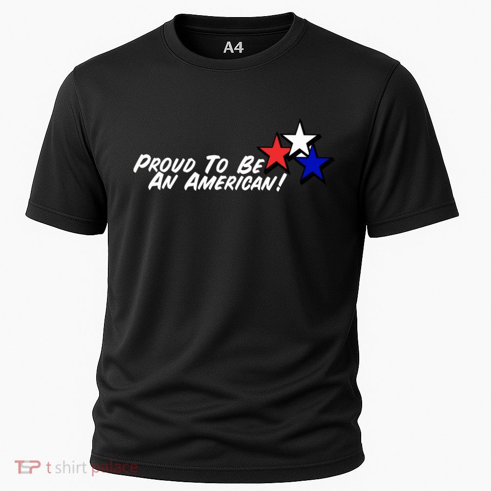 Proud To Be An American! Performance Shirt