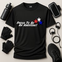 Proud To Be An American Performance Shirt