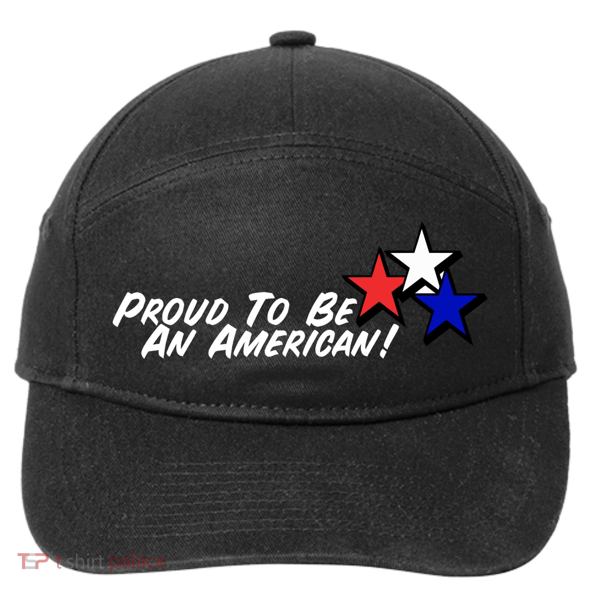 Proud To Be An American 7-Panel Snapback Hat