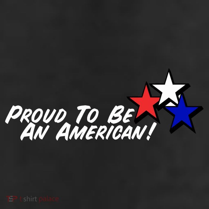 Proud To Be An American! 11oz C Handle Ceramic Mug