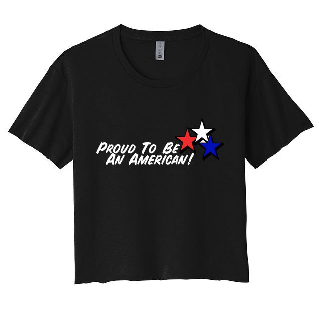 Proud To Be An American! Crop Top