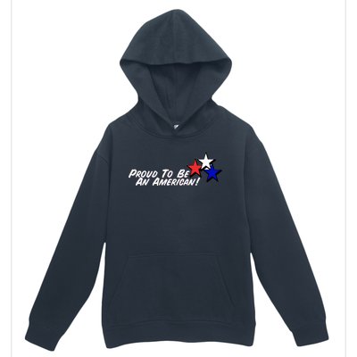 Proud To Be An American Urban Pullover Hoodie