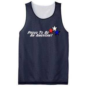 Proud To Be An American! Mesh Reversible Basketball Jersey Tank