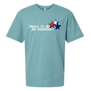 Proud To Be An American! Sueded Cloud Jersey T-Shirt