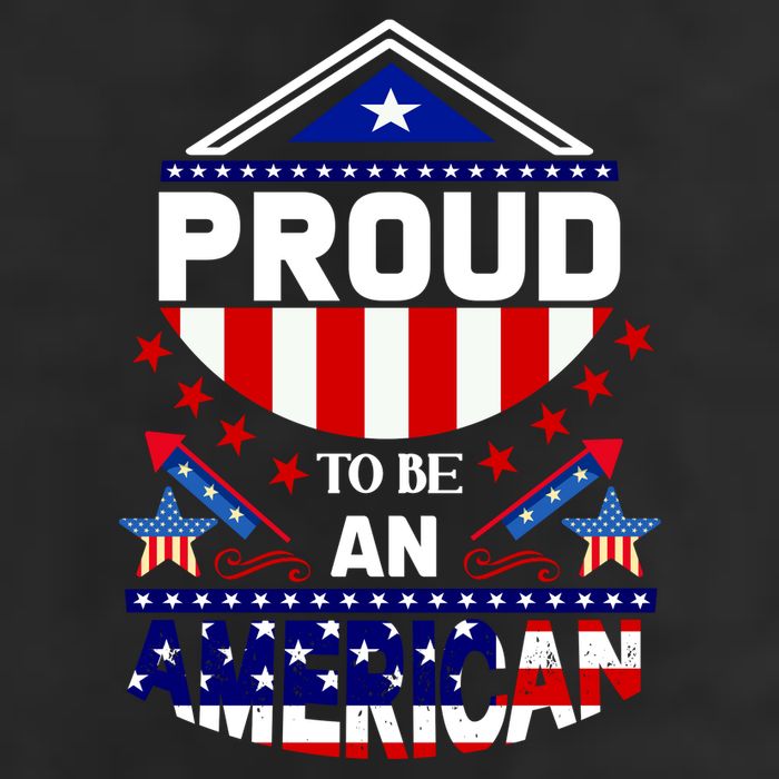 Proud To Be An American Patriotic Adult Drive Performance Visor