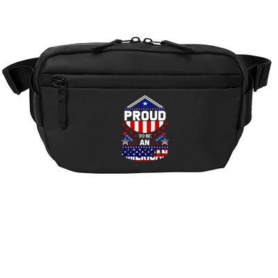 Proud To Be An American Patriotic Crossbody Pack