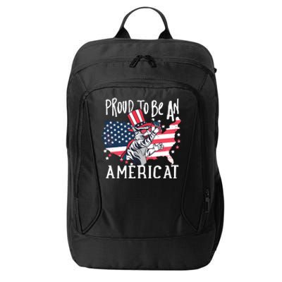 Proud To Be an Americat Cat City Backpack