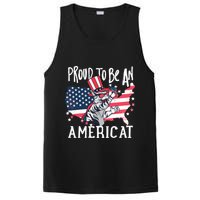 Proud To Be an Americat Cat PosiCharge Competitor Tank