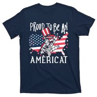 Proud To Be an Americat Cat T-Shirt