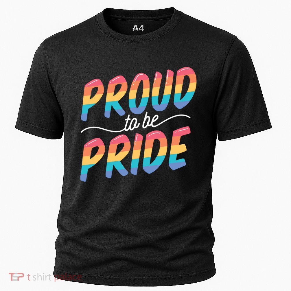 Proud To Be Pride Cooling Performance Crew T-Shirt