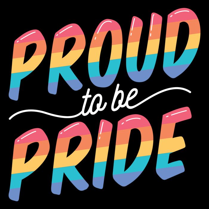 Proud To Be Pride Drawstring Bag