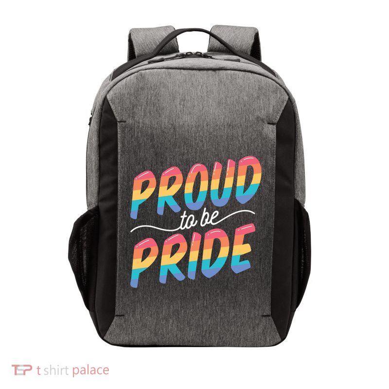 Proud To Be Pride Vector Backpack