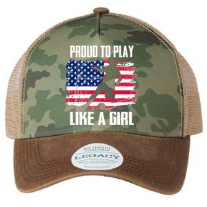 Proud To Play Like A Girl USA Soccer Legacy Tie Dye Trucker Hat