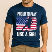 Proud To Play Like A Girl USA Soccer Cooling Performance Crew T-Shirt