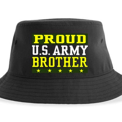 Proud U.S. Army Brother Sustainable Bucket Hat