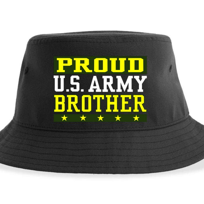 Proud U.S. Army Brother Sustainable Bucket Hat