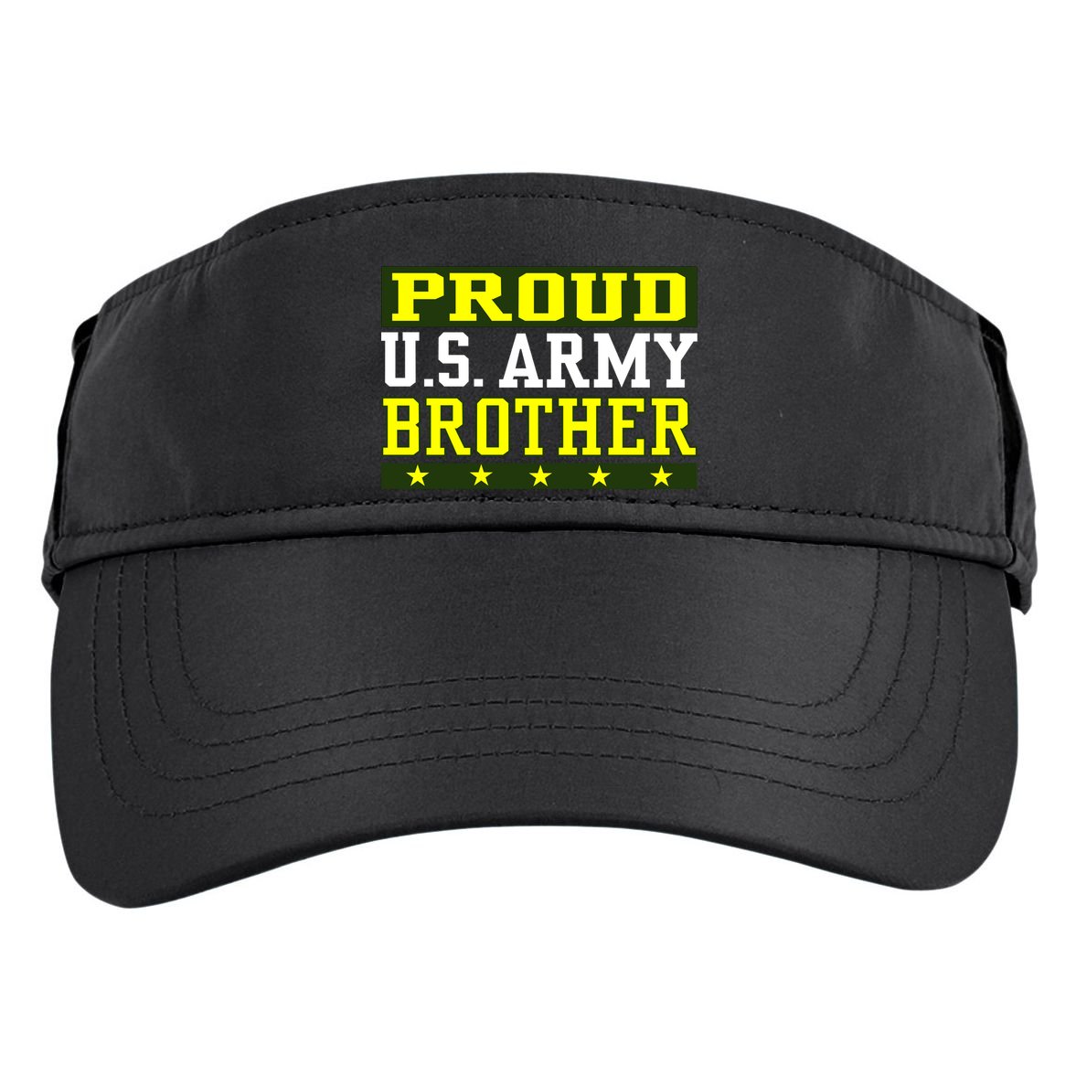 Proud U.S. Army Brother Adult Drive Performance Visor