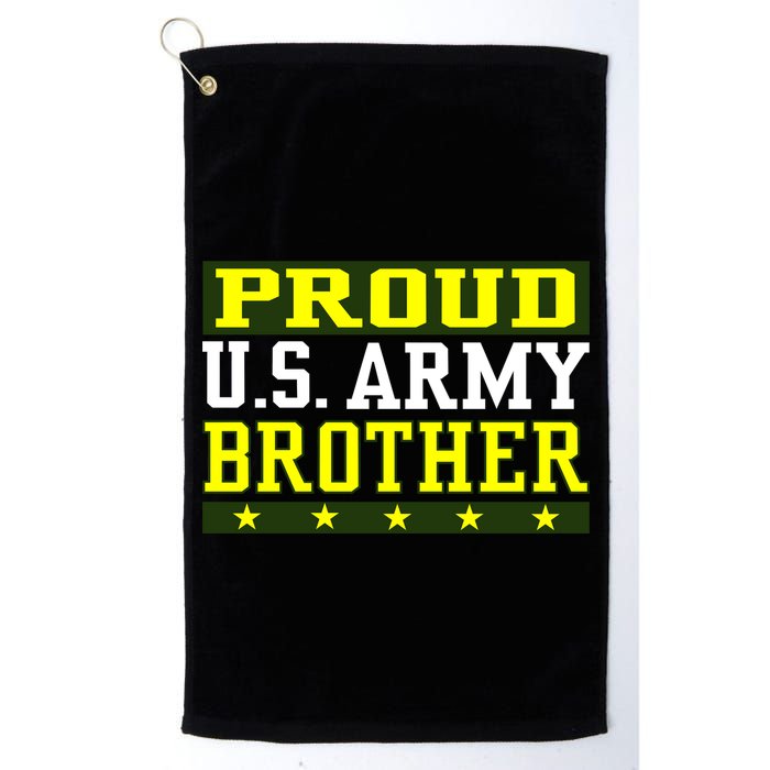 Proud U.S. Army Brother Golf Towel