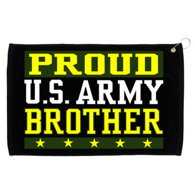 Proud U.S. Army Brother Grommeted Golf Towel