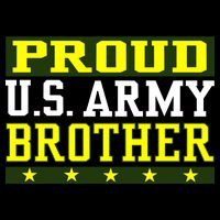 Proud U.S. Army Brother Women's Crop Top Tee