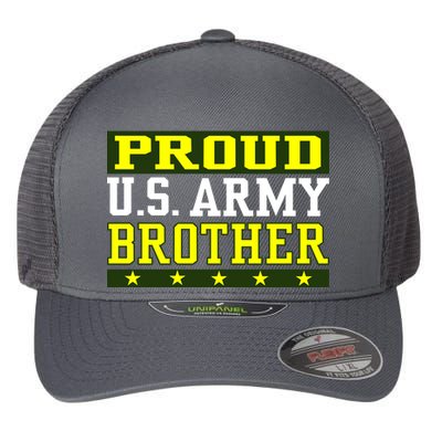 Proud U.S. Army Brother Flexfit Unipanel Trucker Cap